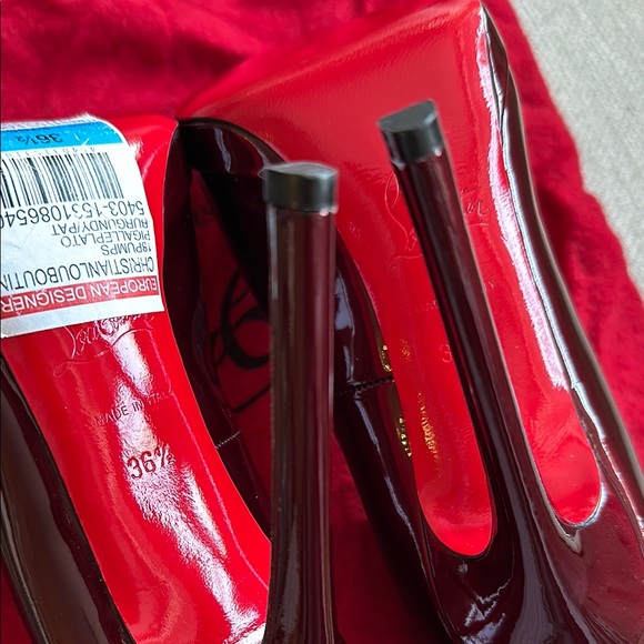 Christian Louboutin Red Stiletto Heels - Picture 5 of 10